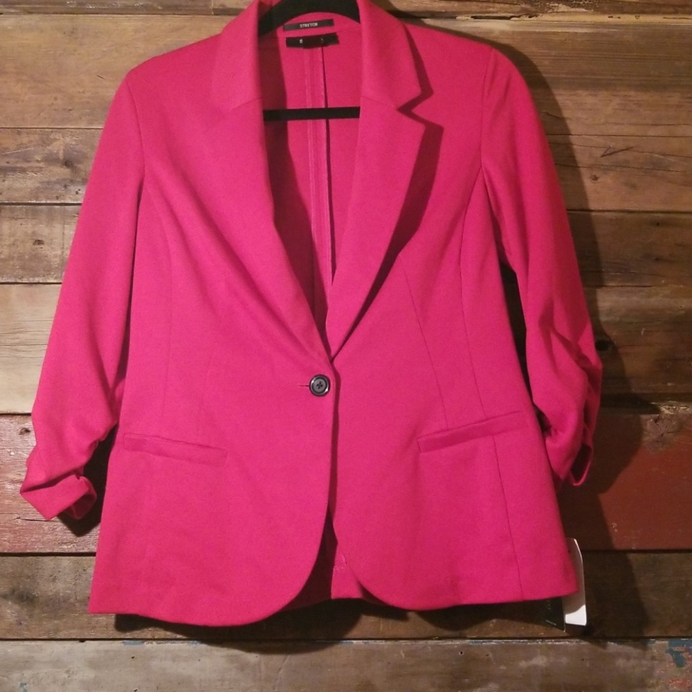 Style & Co. red blazer